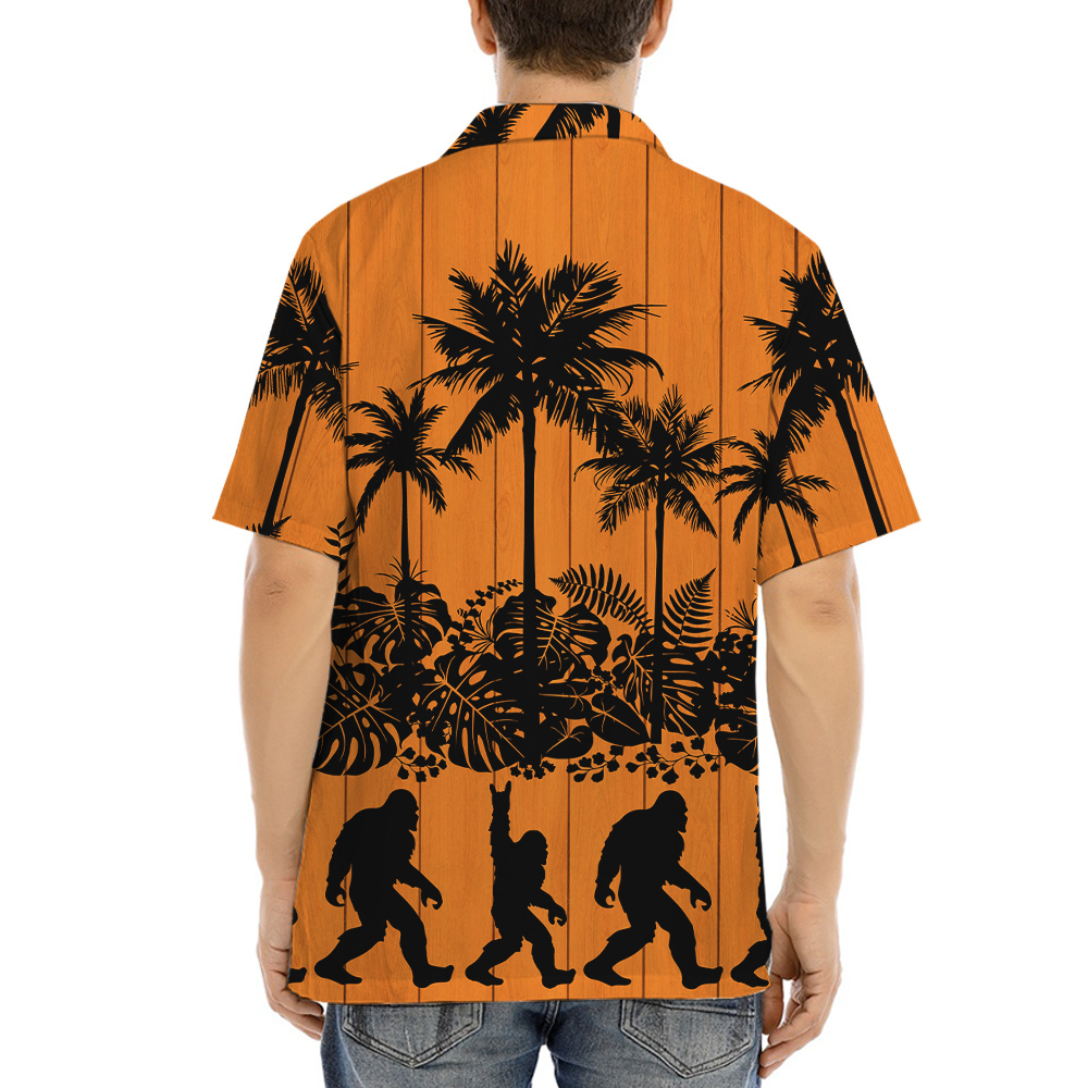 Bigfoot Classic Aloha Button Up Shirt