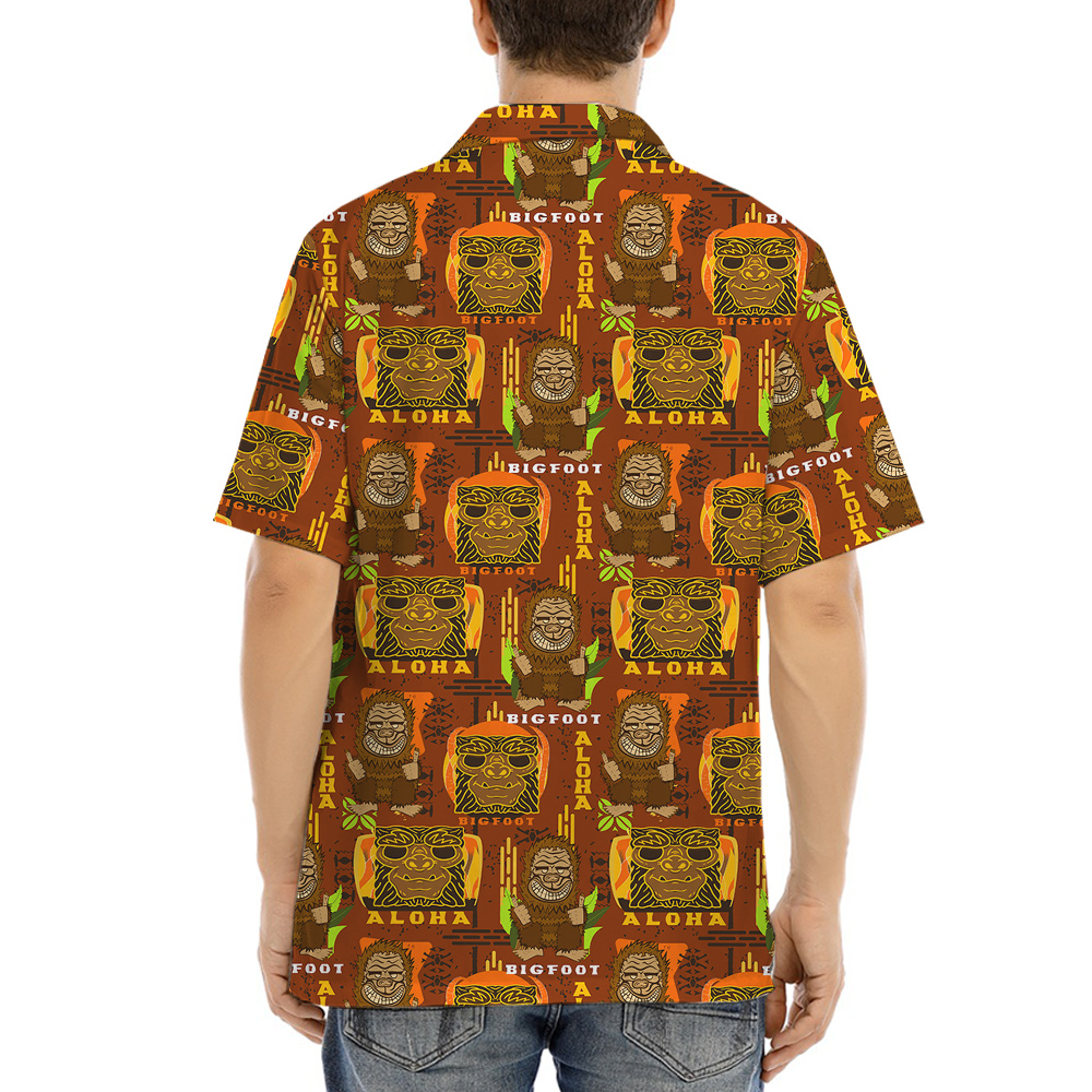 Vintage Bigfoot Aloha Shirt