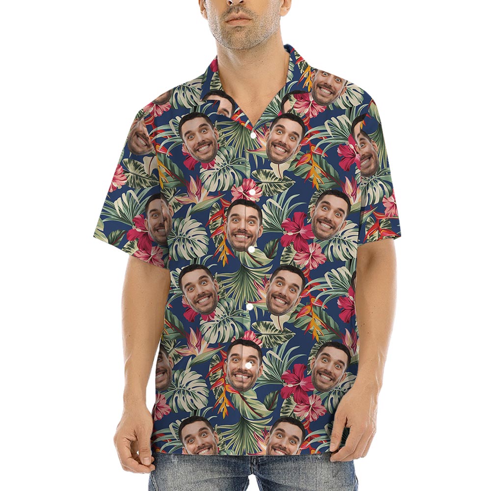 Custom Aloha Shirt With 5 Faces - variant image 1