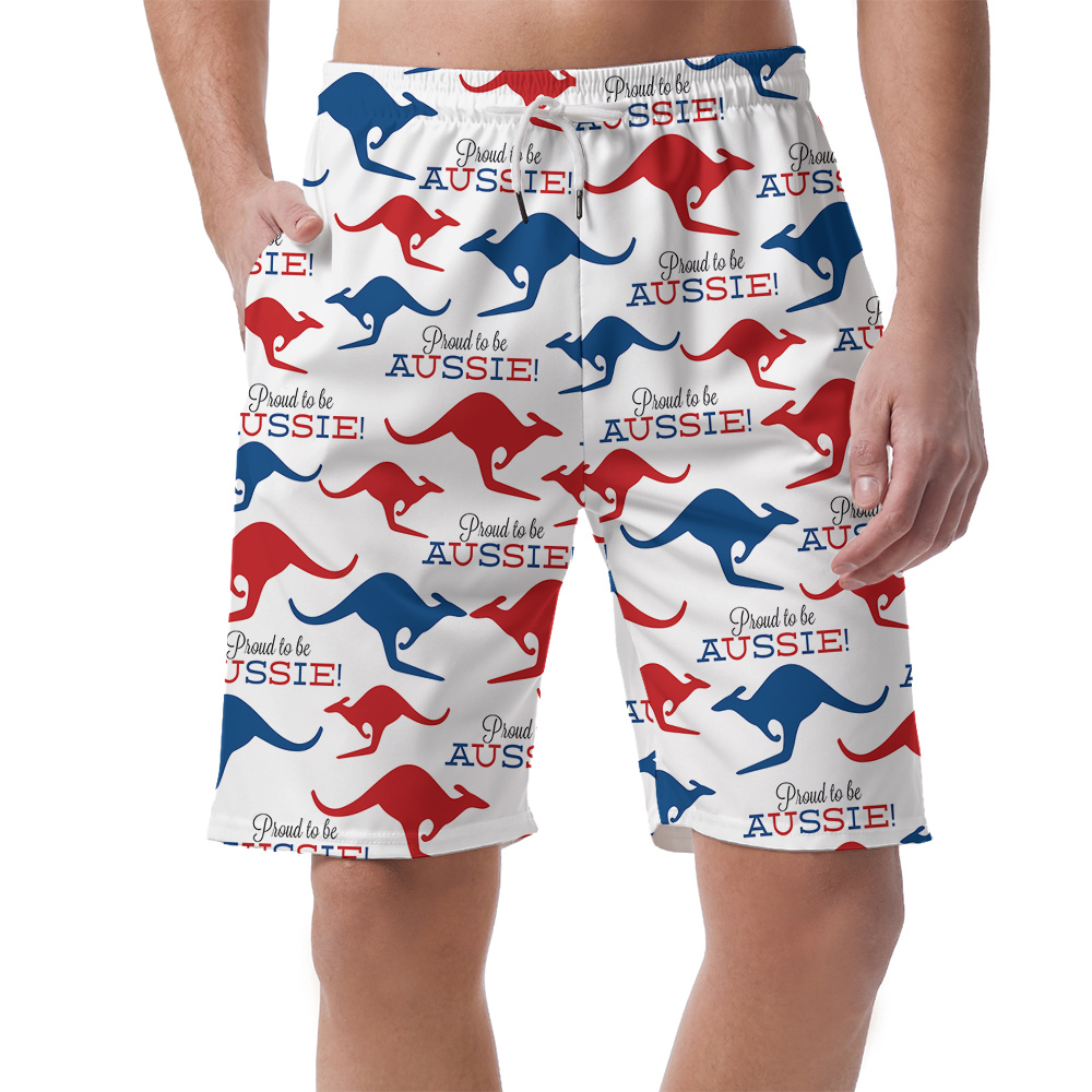 Proud To Be Aussie Hawaiian Short for Men - variant image 1