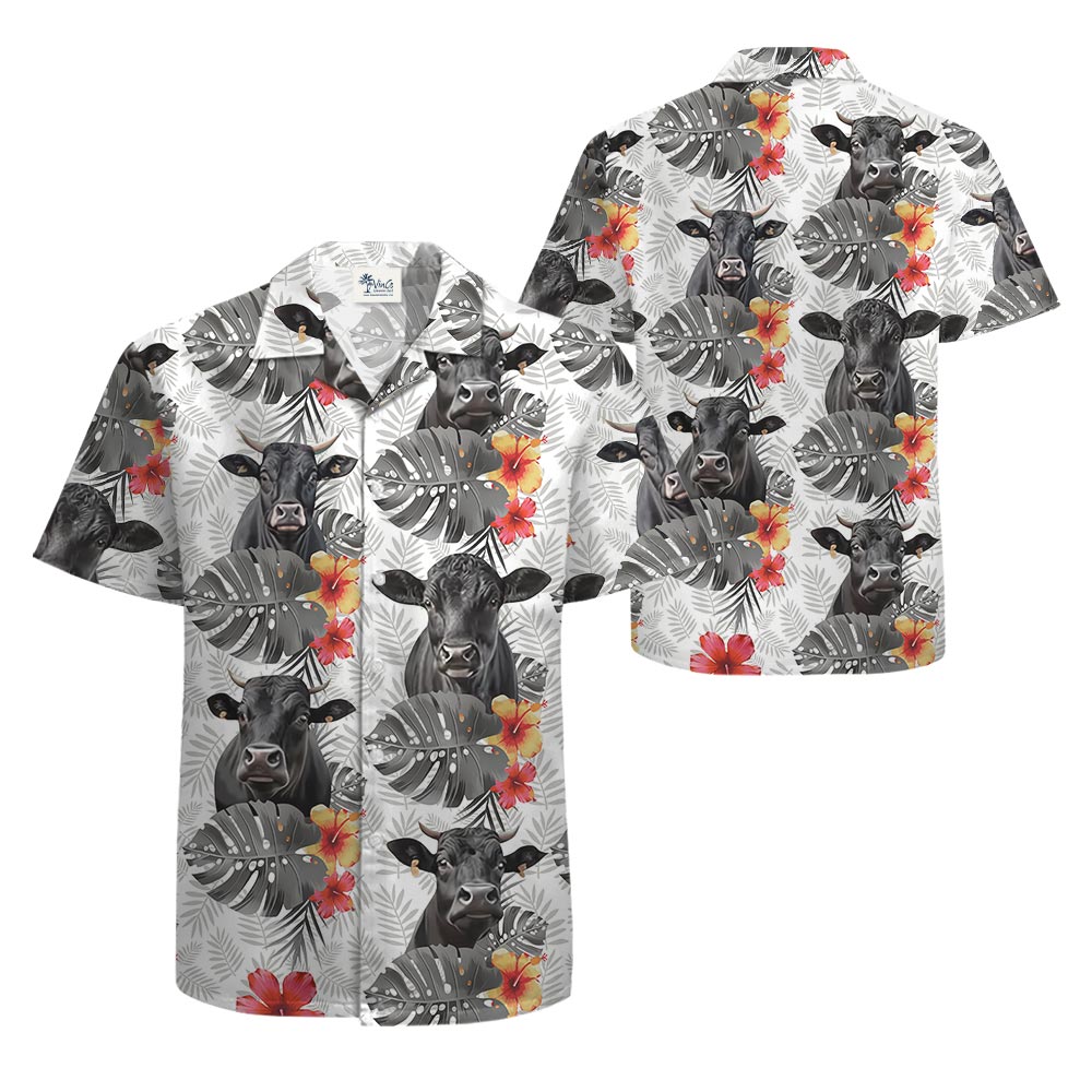 Tropical Angus Hawaiian Shirt For Men