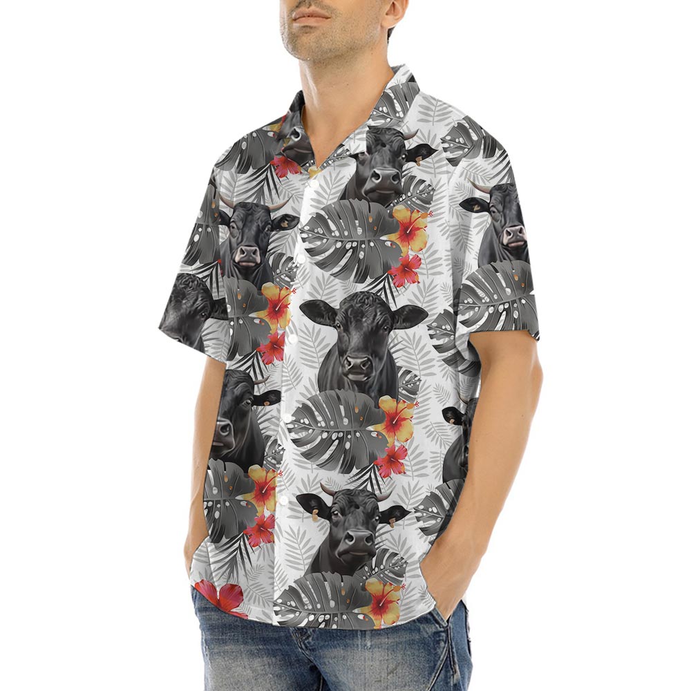 Tropical Angus Hawaiian Shirt For Men