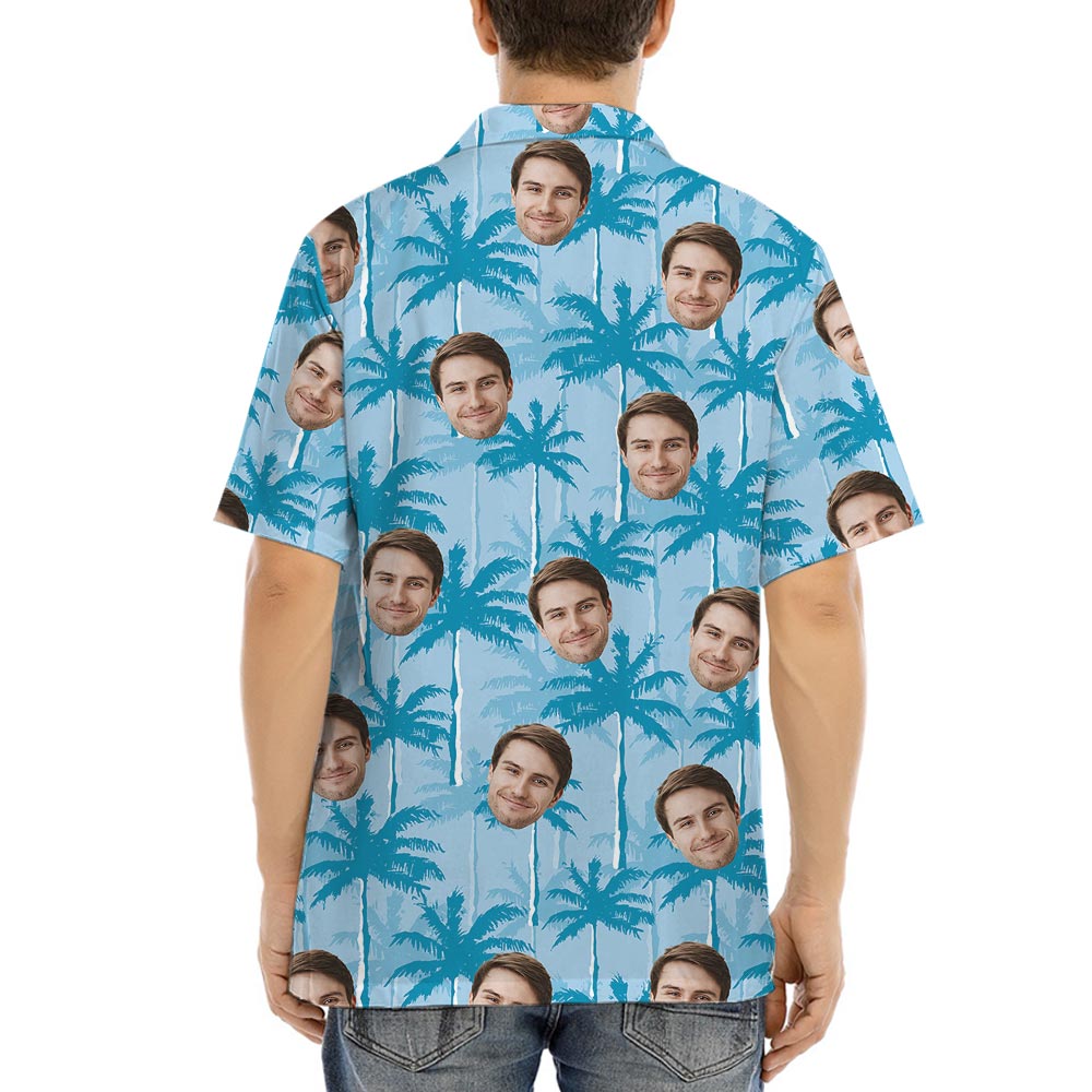 Hawaiian Shirt With 1-5 Pictures On Them