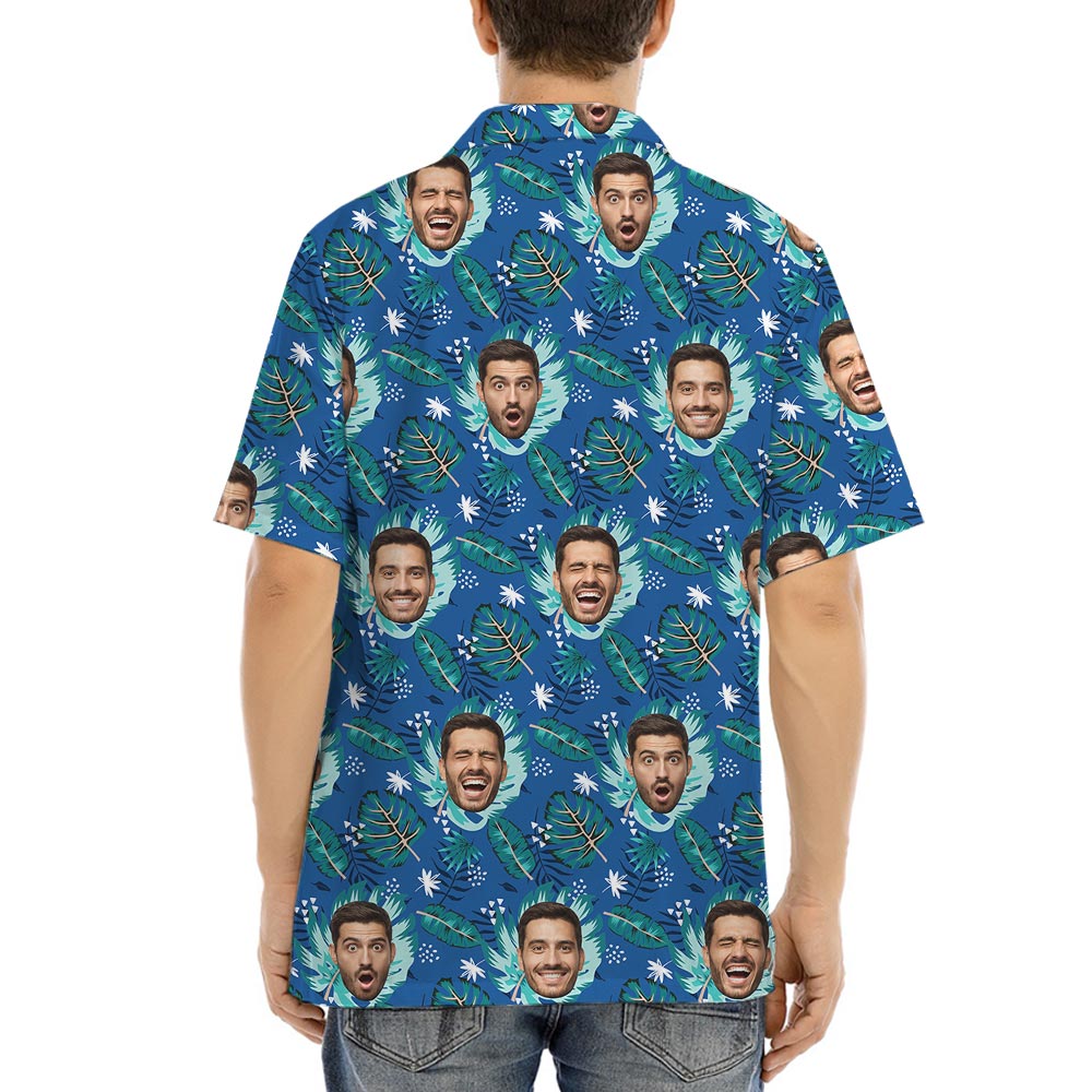 Custom Aloha Shirt With 5 Faces