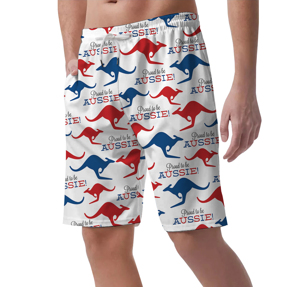 Proud To Be Aussie Hawaiian Short for Men