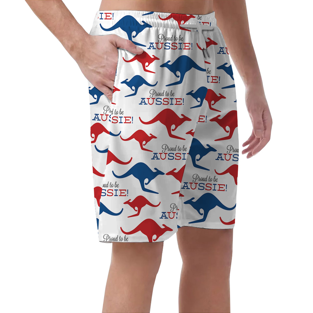 Proud To Be Aussie Hawaiian Short for Men