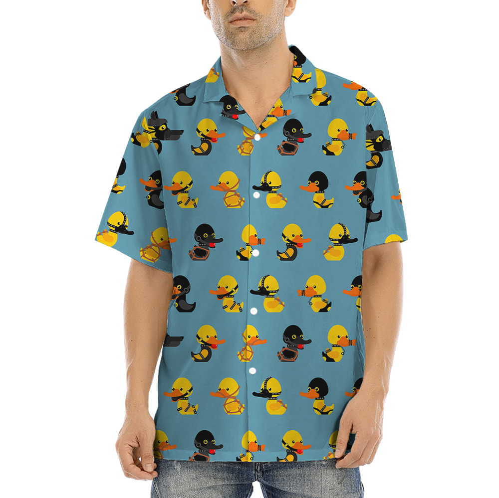 Rubber Duck Tactical Blue Aloha Shirt - variant image 1