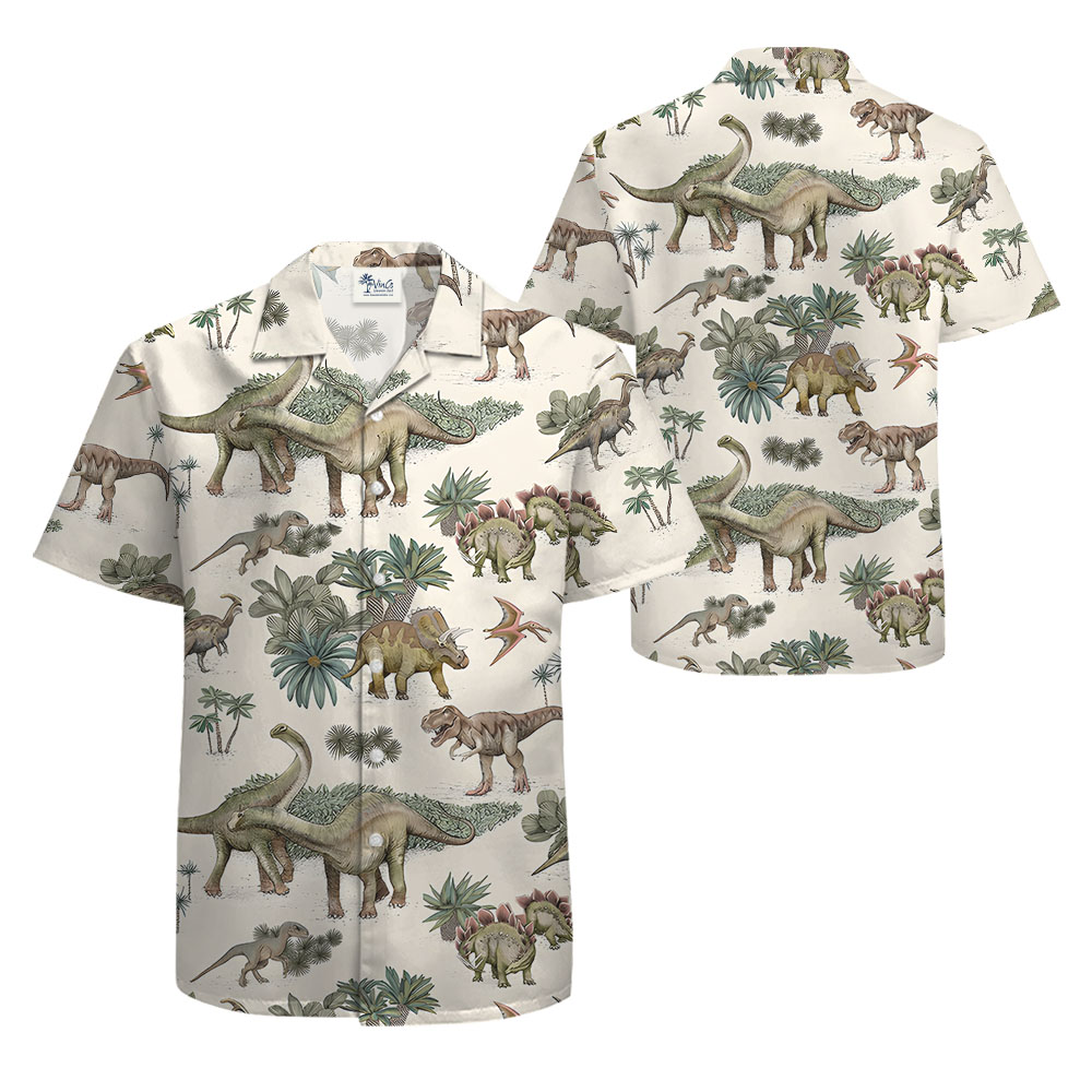 Unique Dinosaur Men's Hawaiian Shirt