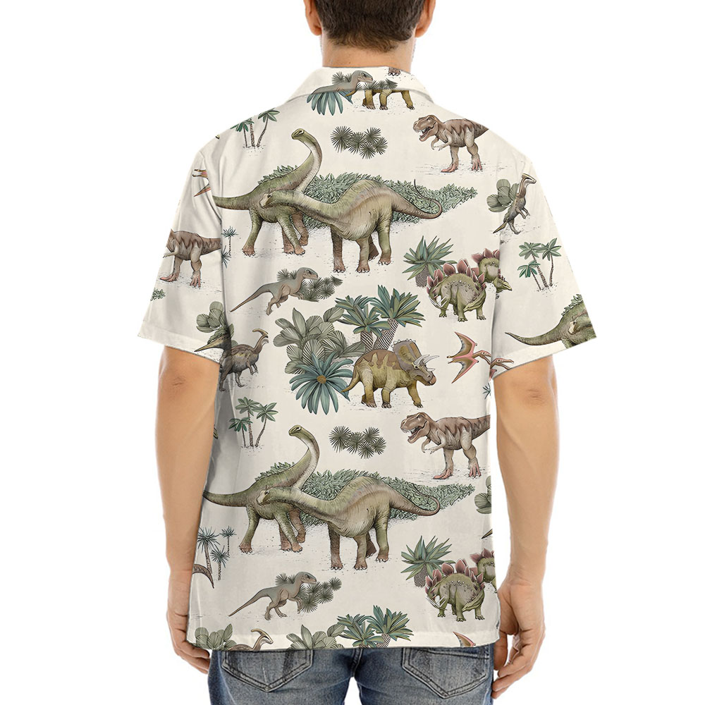 Unique Dinosaur Men's Hawaiian Shirt