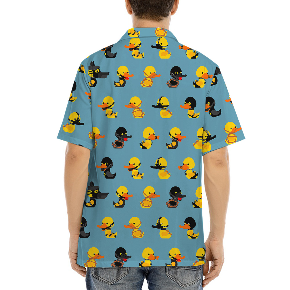 Rubber Duck Tactical Blue Aloha Shirt