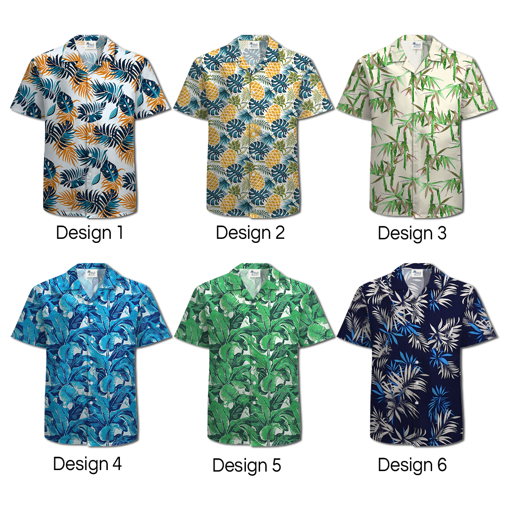 Vintage Hawaiian Button-Up Shirts