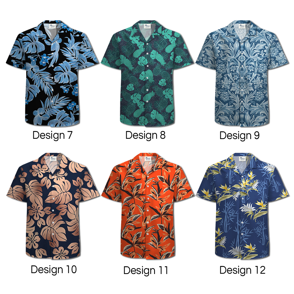 Vintage Hawaiian Button-Up Shirts