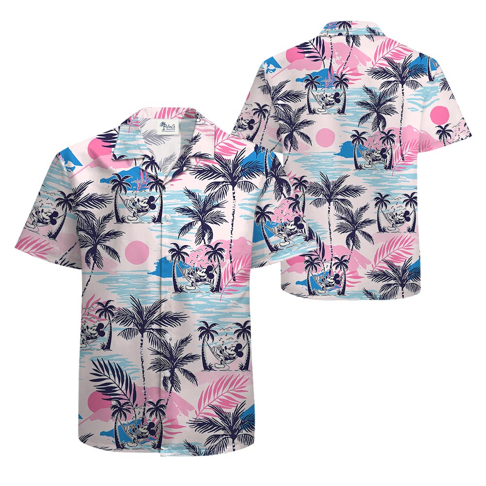 Mickey 1928 Bula Tropical Button Up Shirts