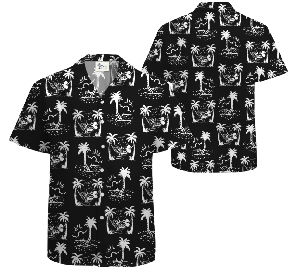 Mickey 1928 Bula Tropical Button Up Shirts