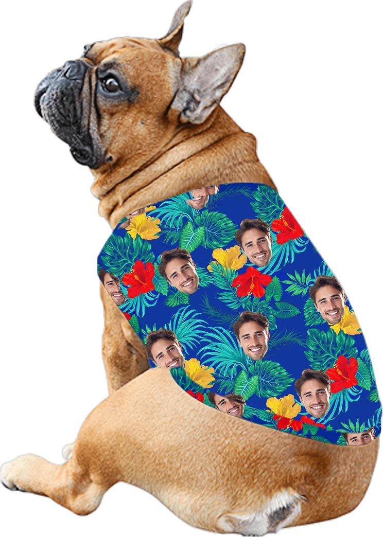 Hibiscus Tropical Family Matching Hawaiian With Custom Face