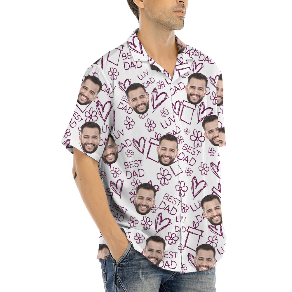 Personalized Father's Day Hawaiian Shirt