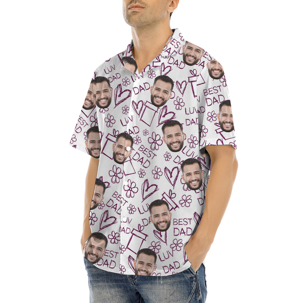 Personalized Father's Day Hawaiian Shirt