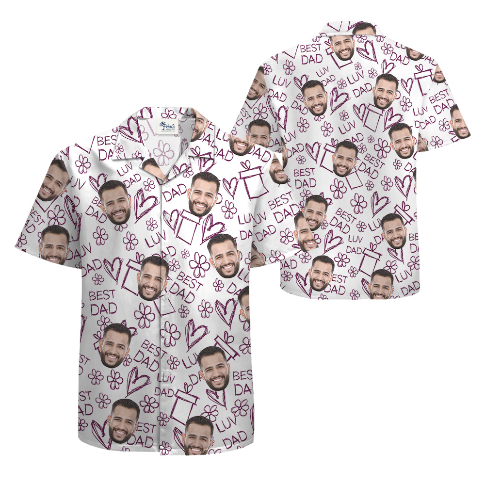 Personalized Father's Day Hawaiian Shirt