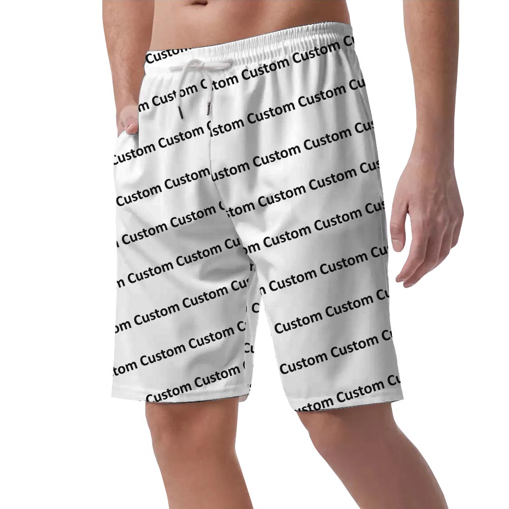 Fully Custom Men's Summer Shorts With Pockets