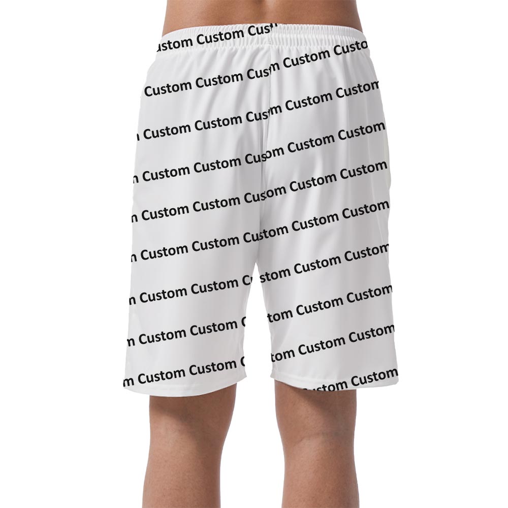 Fully Custom Men's Summer Shorts With Pockets