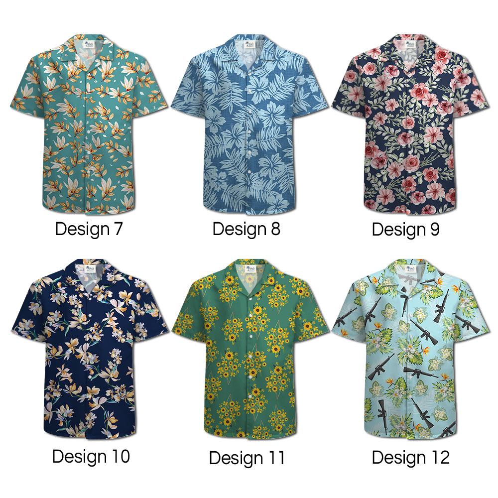 Floral Tropical Shirts For Men S to 8XL