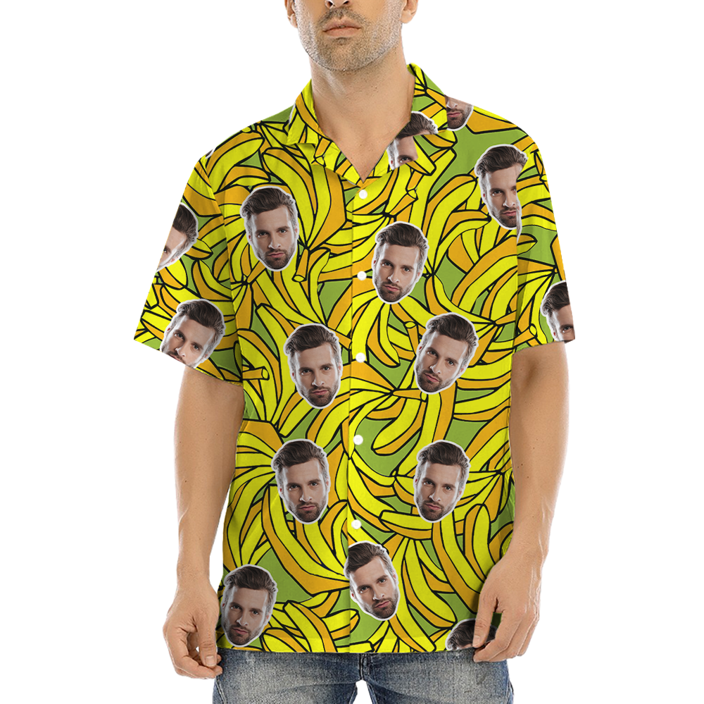 Custom Face Hawaiian Shirt with Multiple Designs