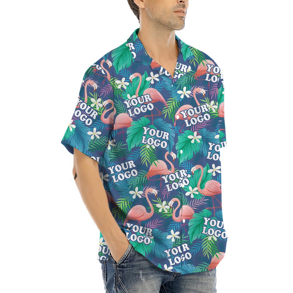 Company Logo Custom Button Shirt No Minimum