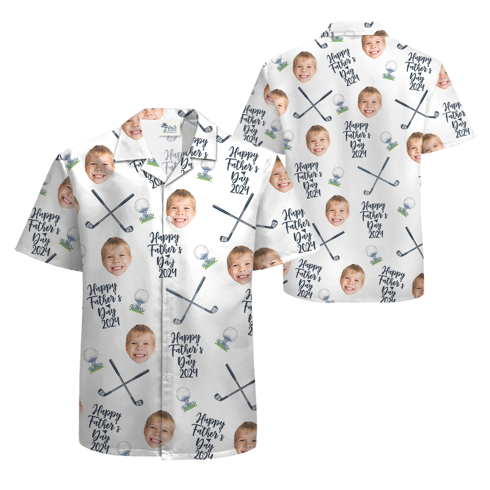 Happy Father’s Day Custom Kid Faces Male Shirt