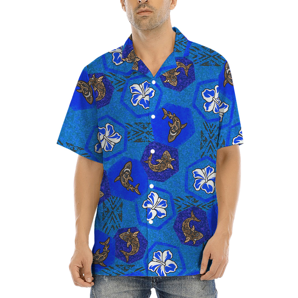 Classic Shark Button Up Shirt