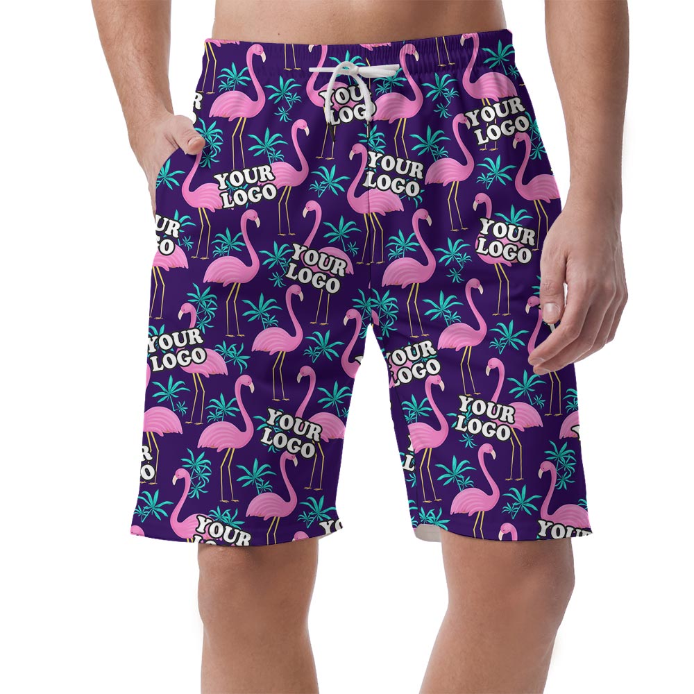 Personalized Team Logo Men's Beach Shorts Matching - variant image 1