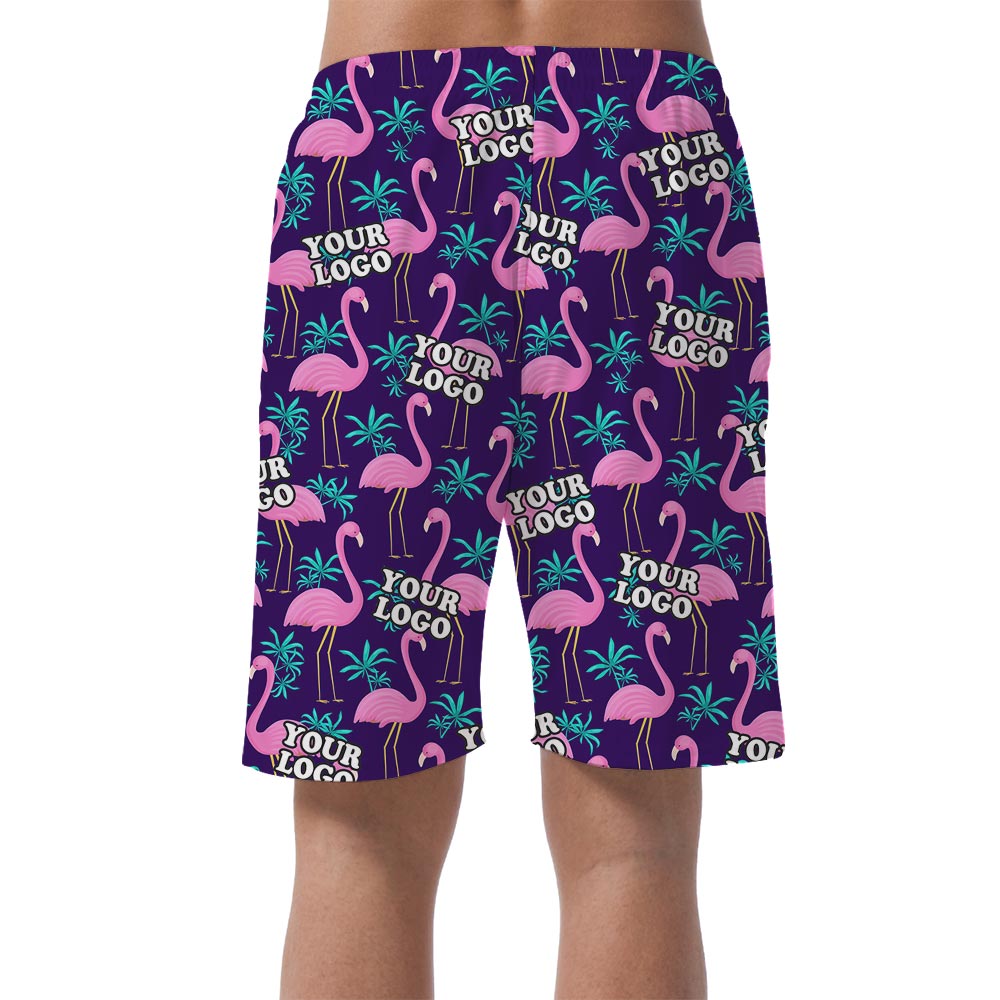 Personalized Team Logo Men's Beach Shorts Matching