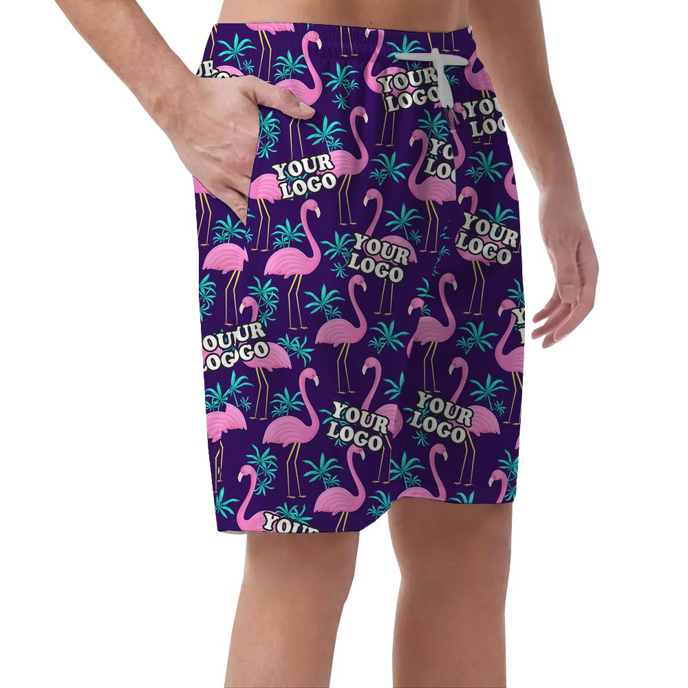 Personalized Team Logo Men's Beach Shorts Matching