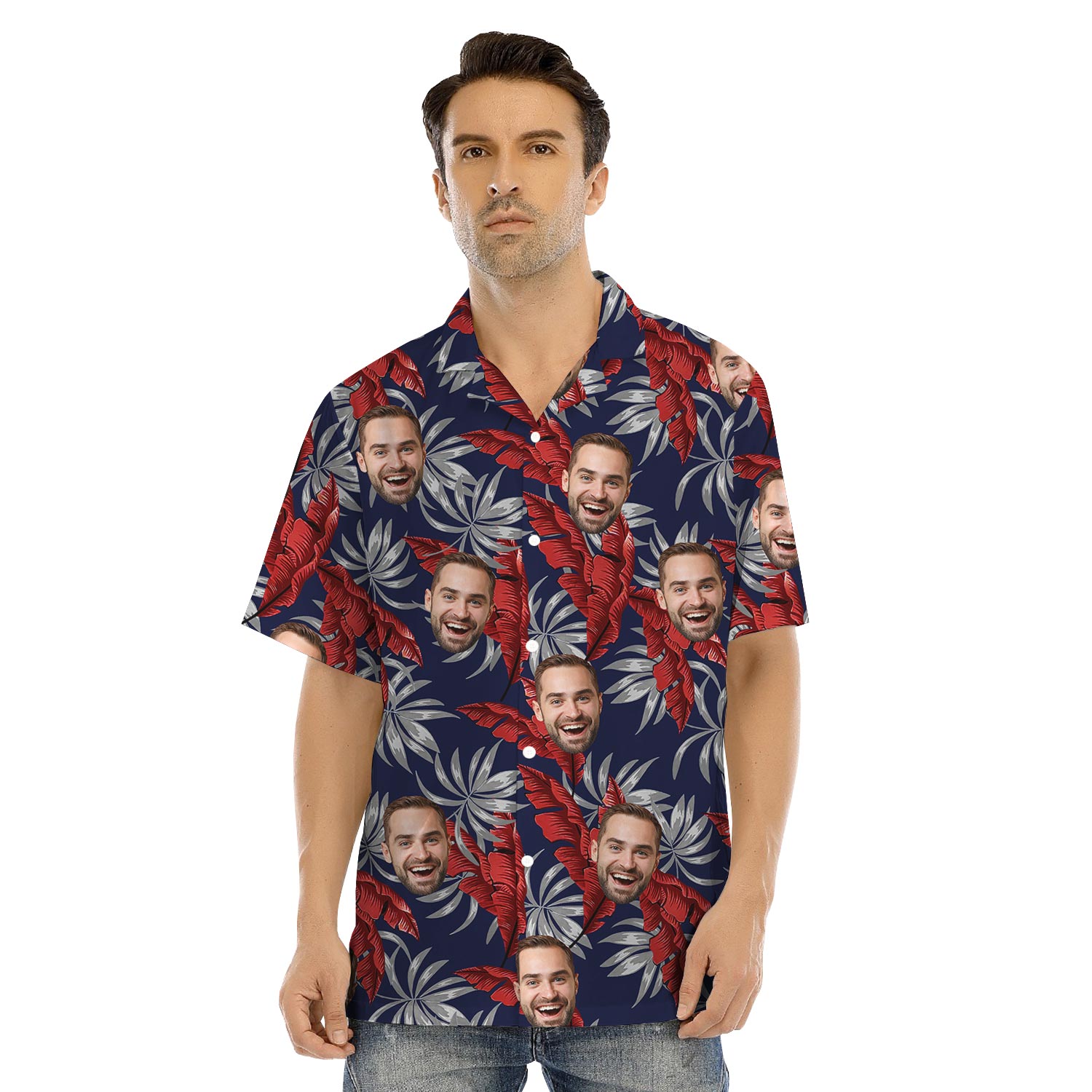 Personalized Family Matching Hawaiian Outfits With Custom Photo