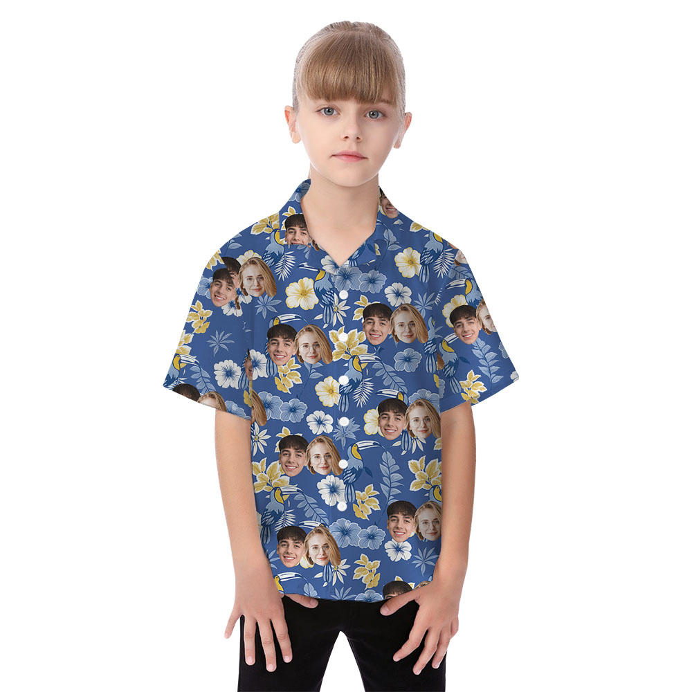 Unique Personalized Matching Family Shirt And Dress With 5 Faces