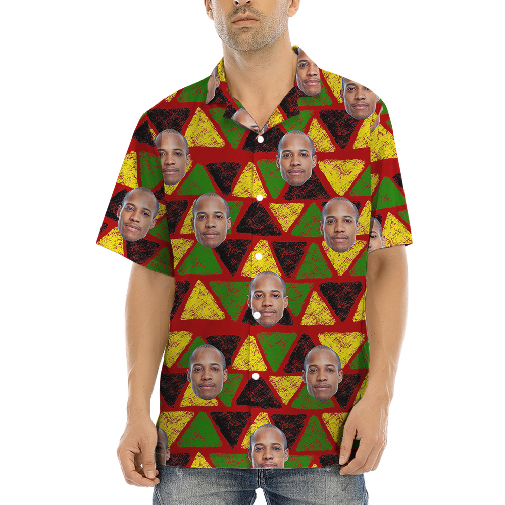 19th June Independence Hula Men Shirt Custom 1-4 Faces - variant image 1