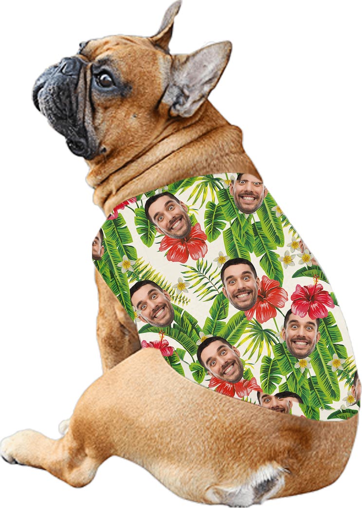 Family Matching Personalized Tropical Shirts With Faces
