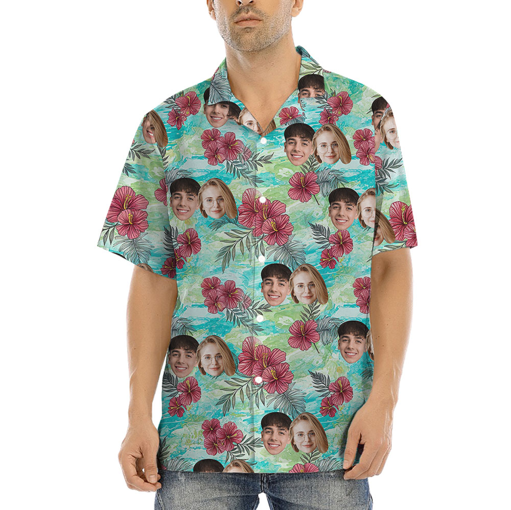 Vintage Custom Short Sleeve Button Up Shirt - variant image 1