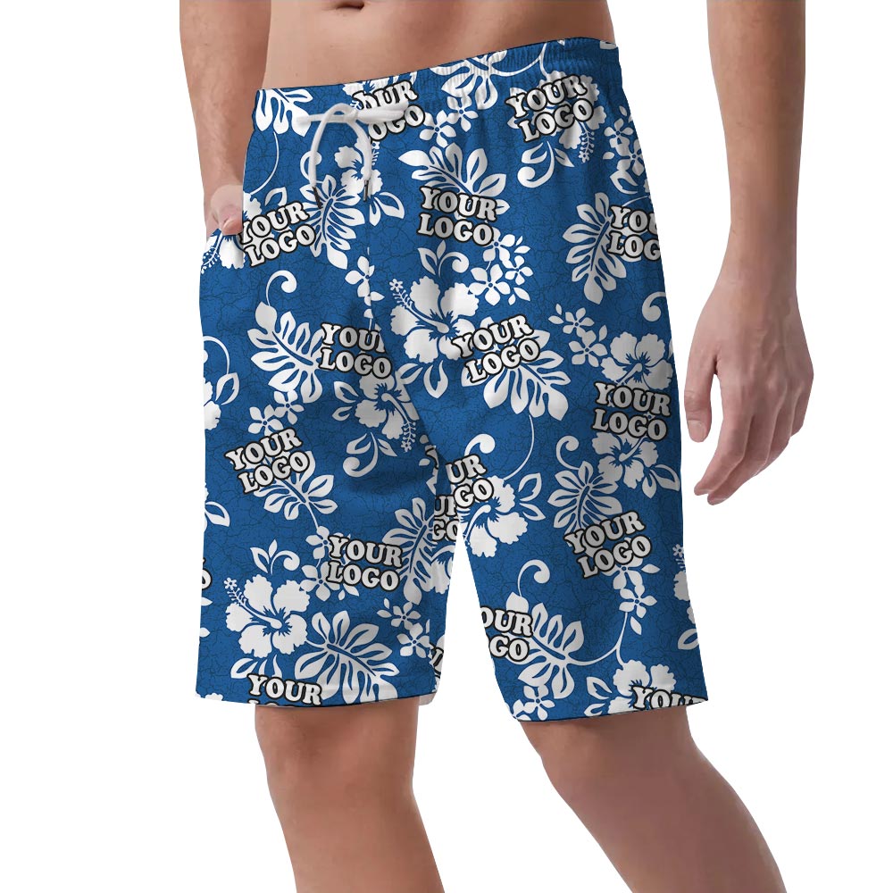 Personalized Men's Summer Shorts With Company Logo