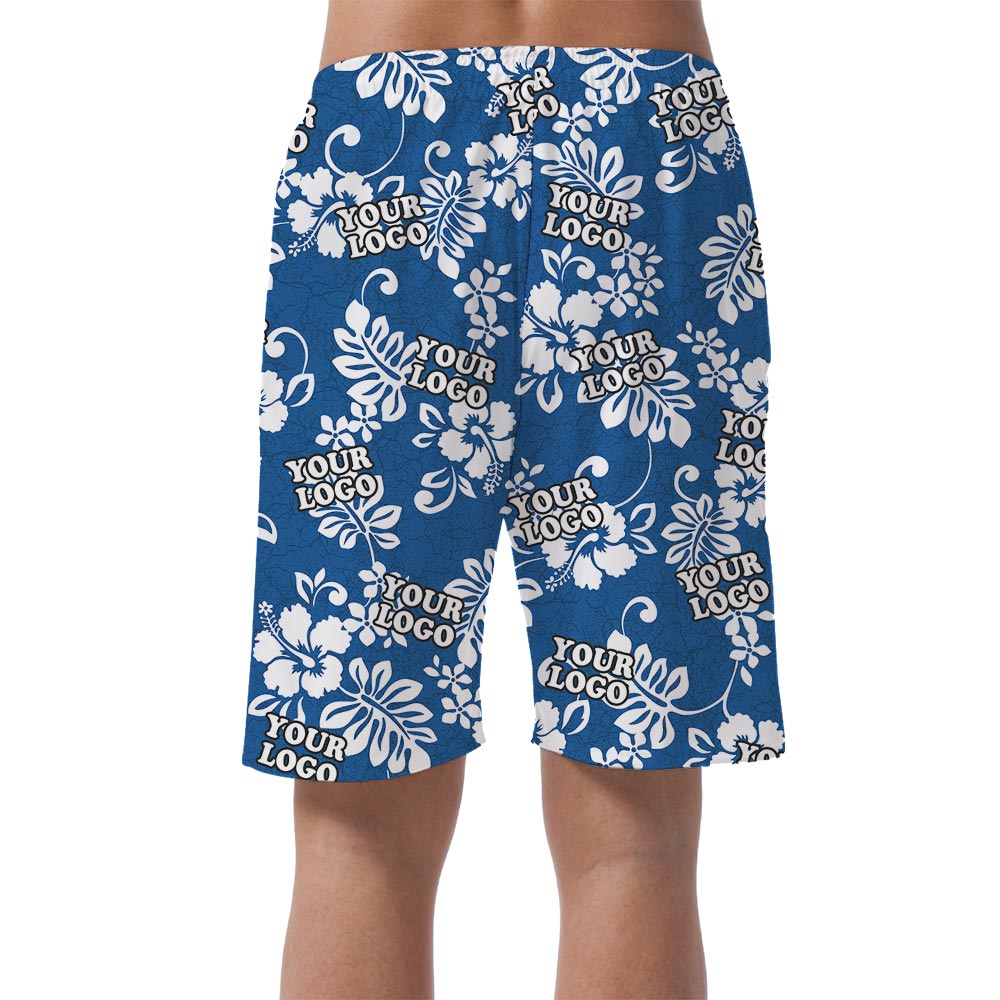 Personalized Men's Summer Shorts With Company Logo