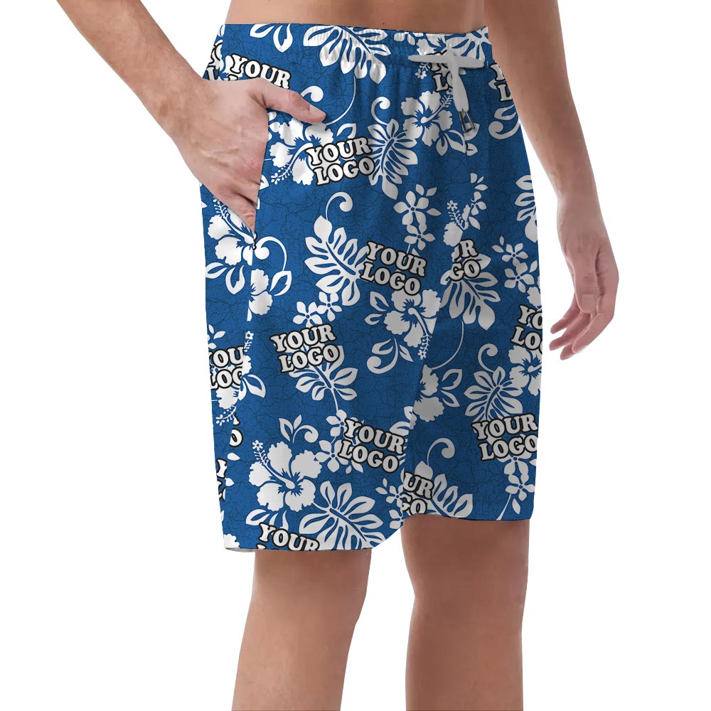 Personalized Men's Summer Shorts With Company Logo
