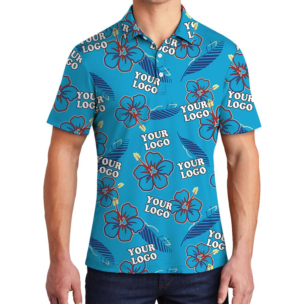 Personalized Men's Golf Shirt With Logo - variant image 1