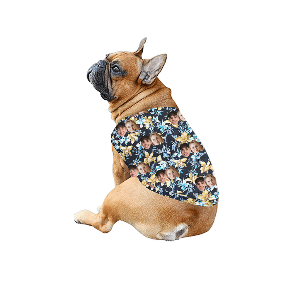 Custom Face Matching Family Hawaiian Clothing