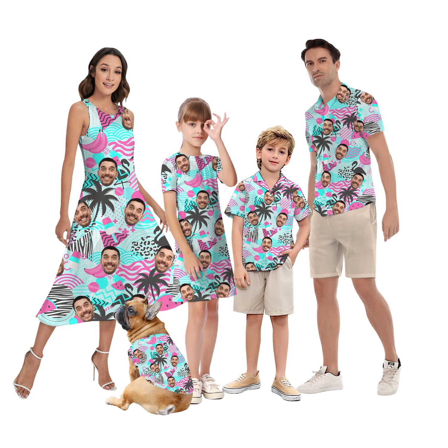 Custom Retro Hawaiian Shirt For Men And Women - variant image 1