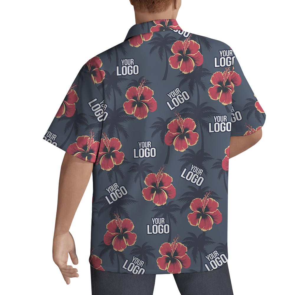 Bulk Order Custom Team Hawaiian Shirt With Logo