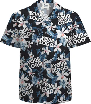 100% Cotton Tropical Men’s Shirt with Custom Logo