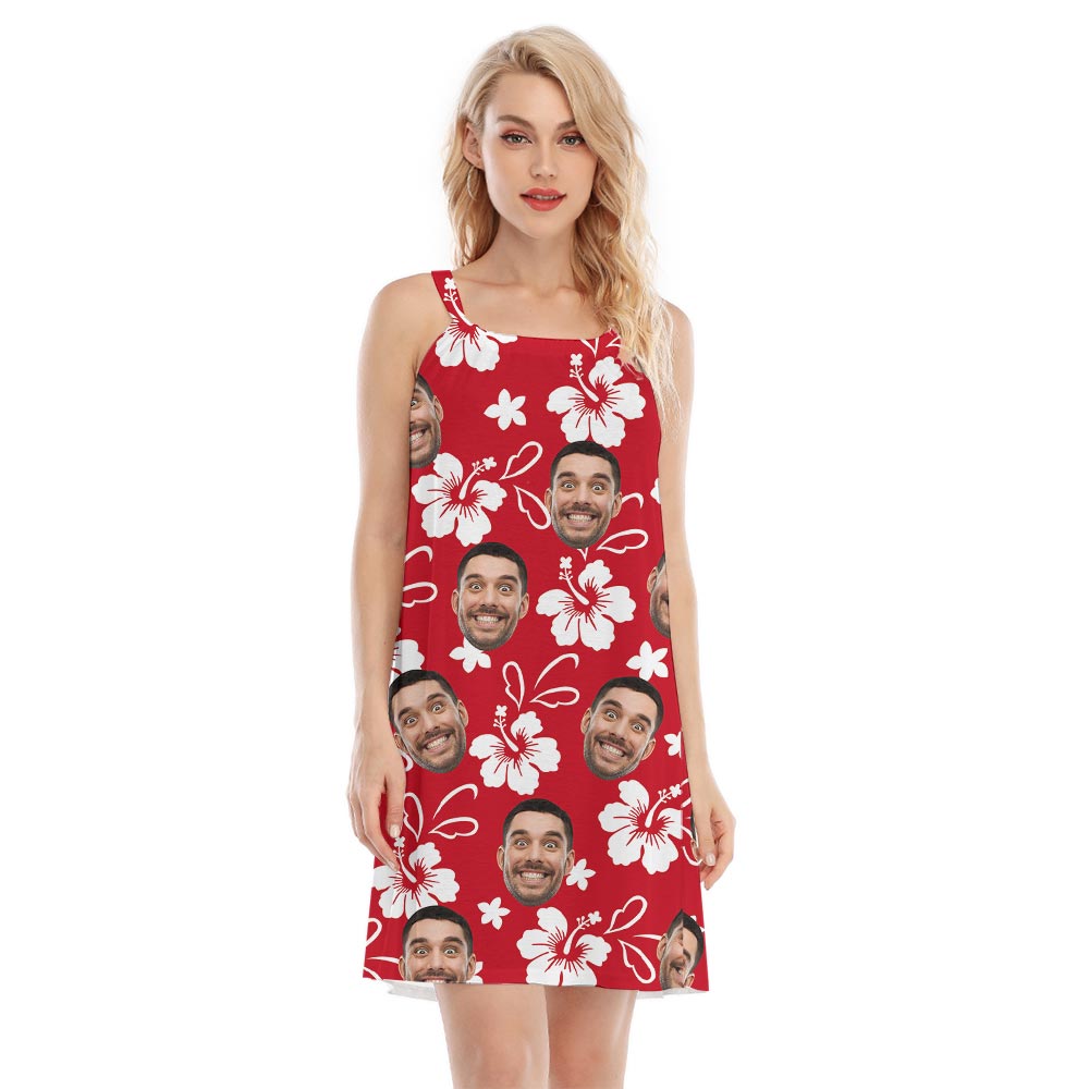 Custom Your Face On Hawaiian Dress For Women - variant image 1