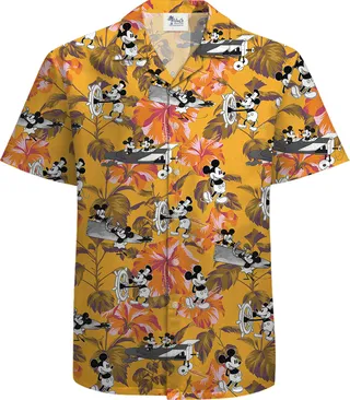 Mickey 1928 Edition 100 Cotton Tropical Men’s Shirt