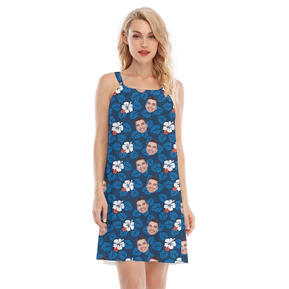 Women's Summer Hawaii Dress With Your Face - variant image 1