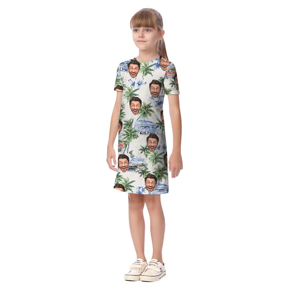 Vintage Custom Beach Matching Family And Dog Hawaiian Shirt