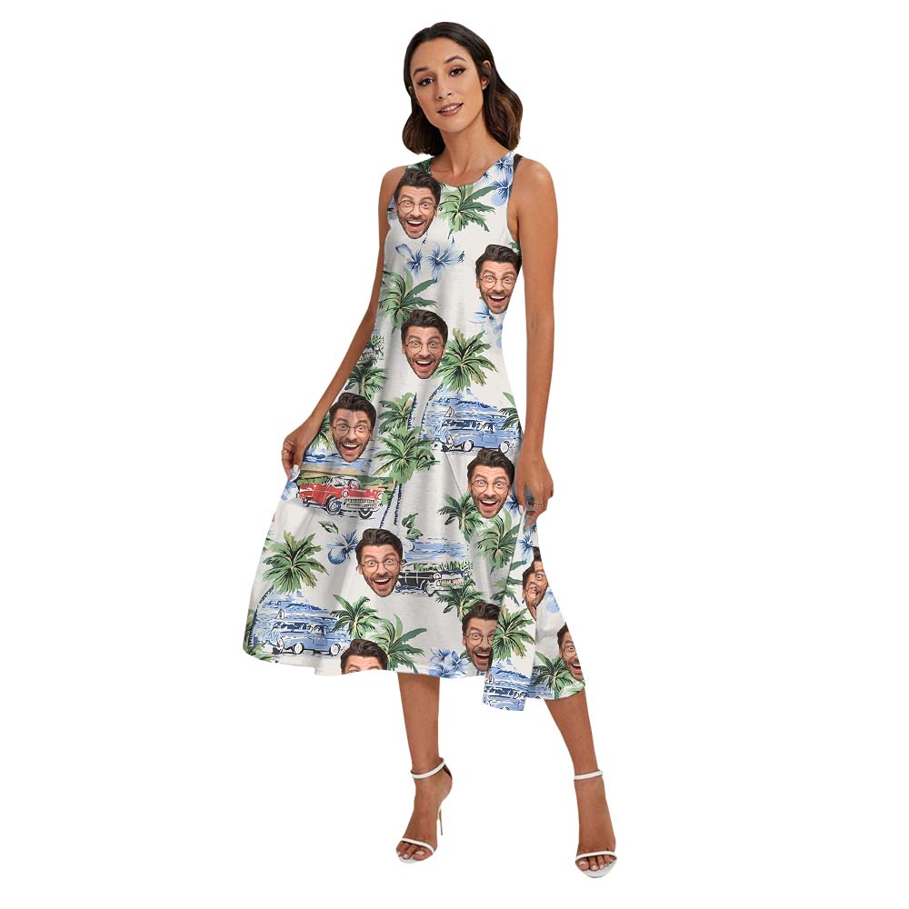 Vintage Custom Beach Matching Family And Dog Hawaiian Shirt